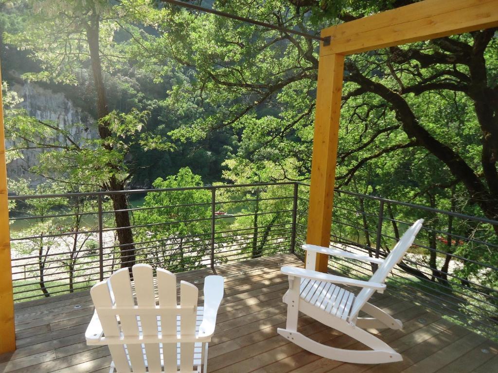 Chambre Double avec Terrasse - Vue sur la Rivière