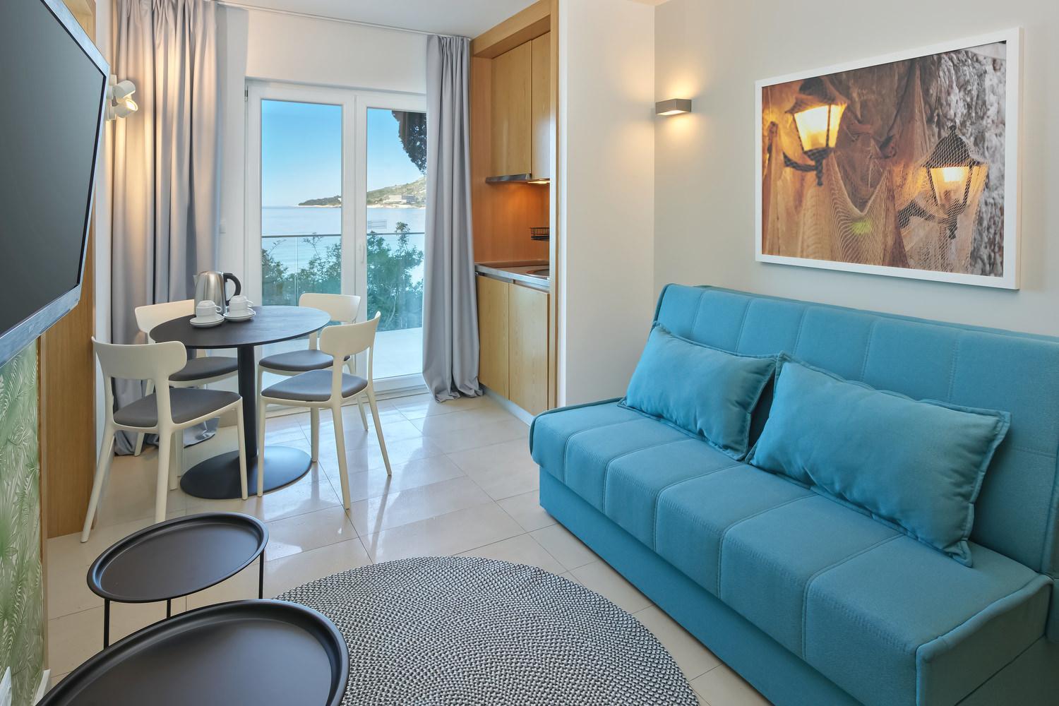 Standard Apartment mit Meerblick für 2 Personen