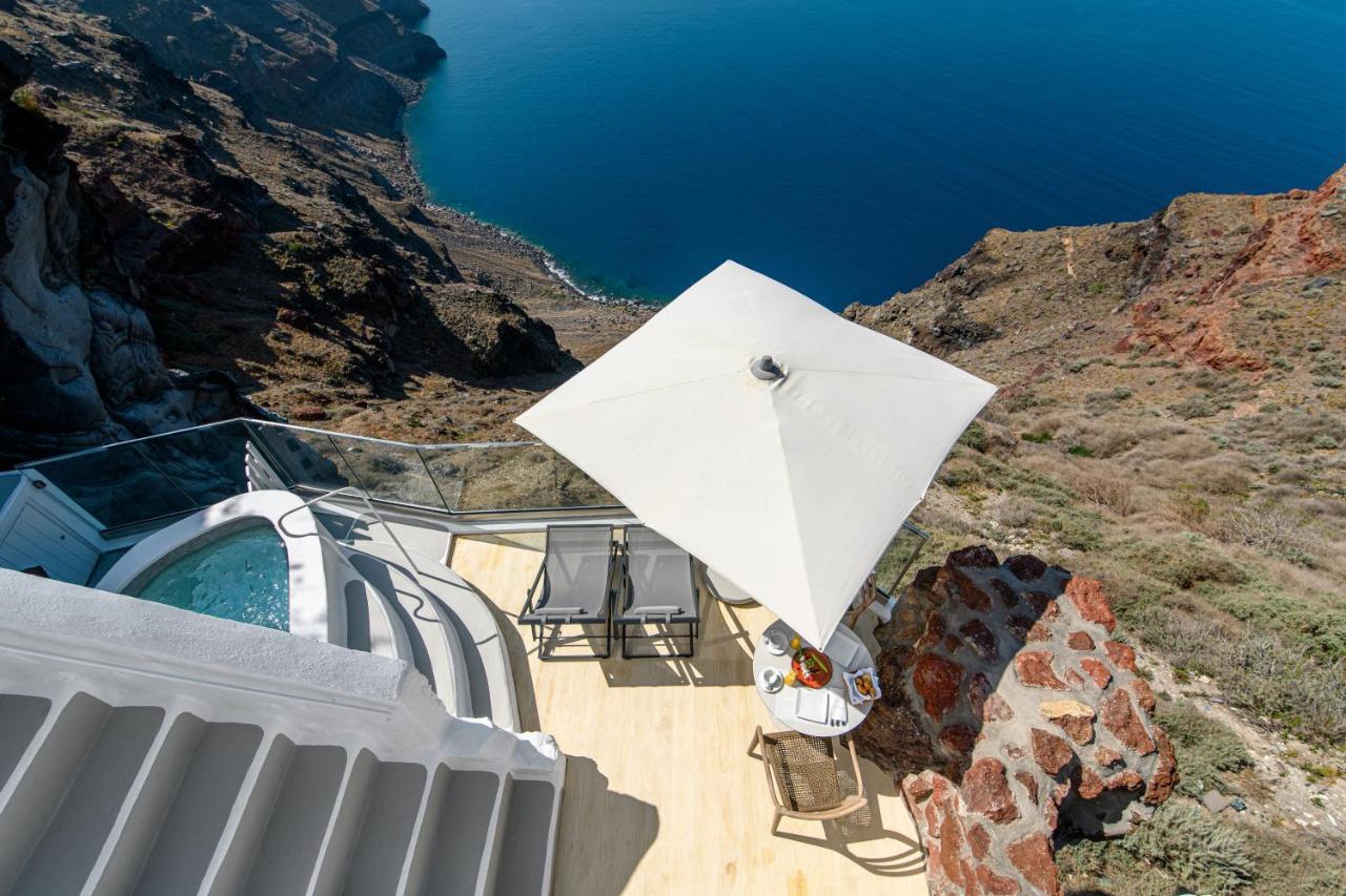 Suite Cliff mit Meerblick und Innen- und Außen-Tauchbecken mit Düsen