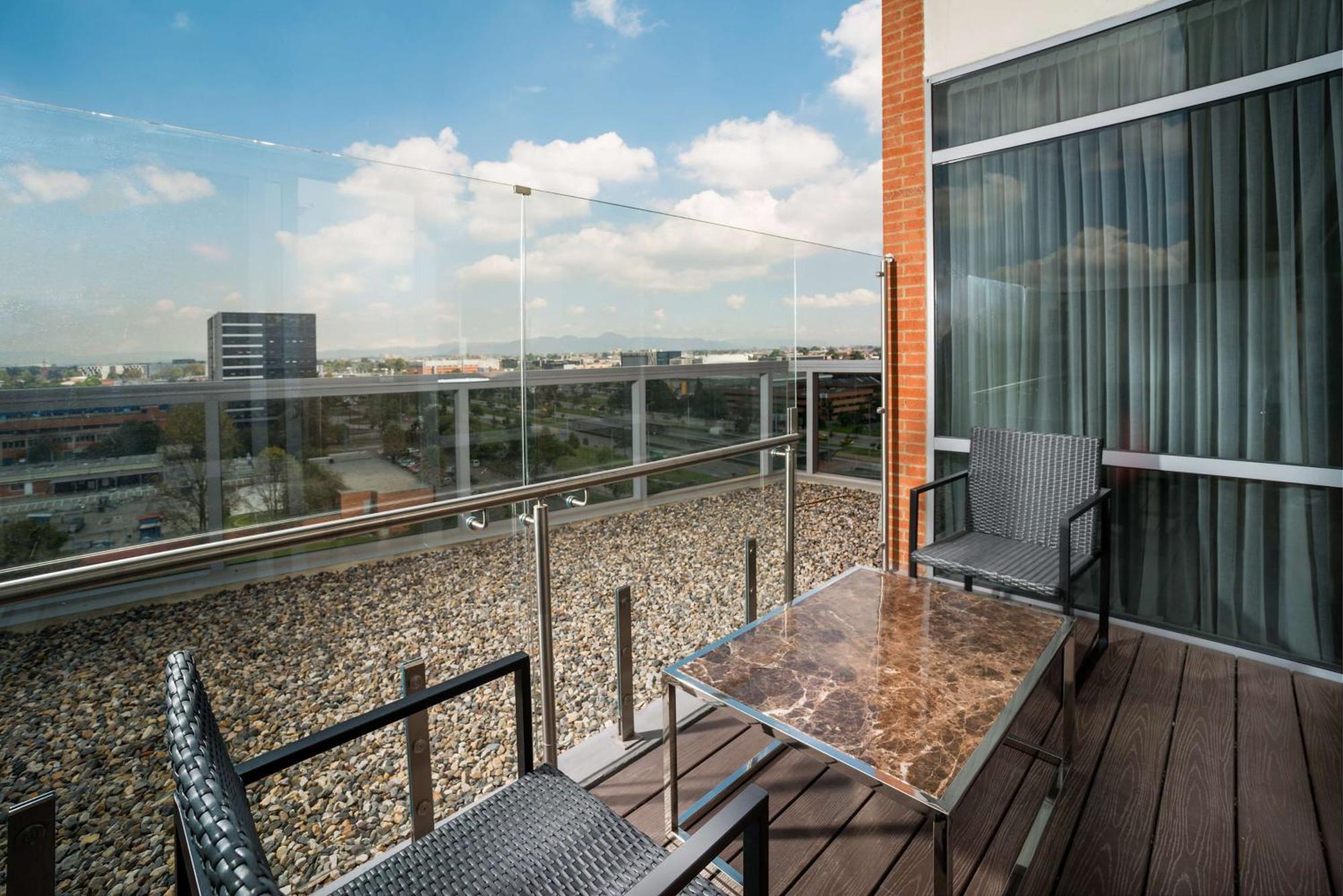 Double Room with Two Double Beds and Balcony