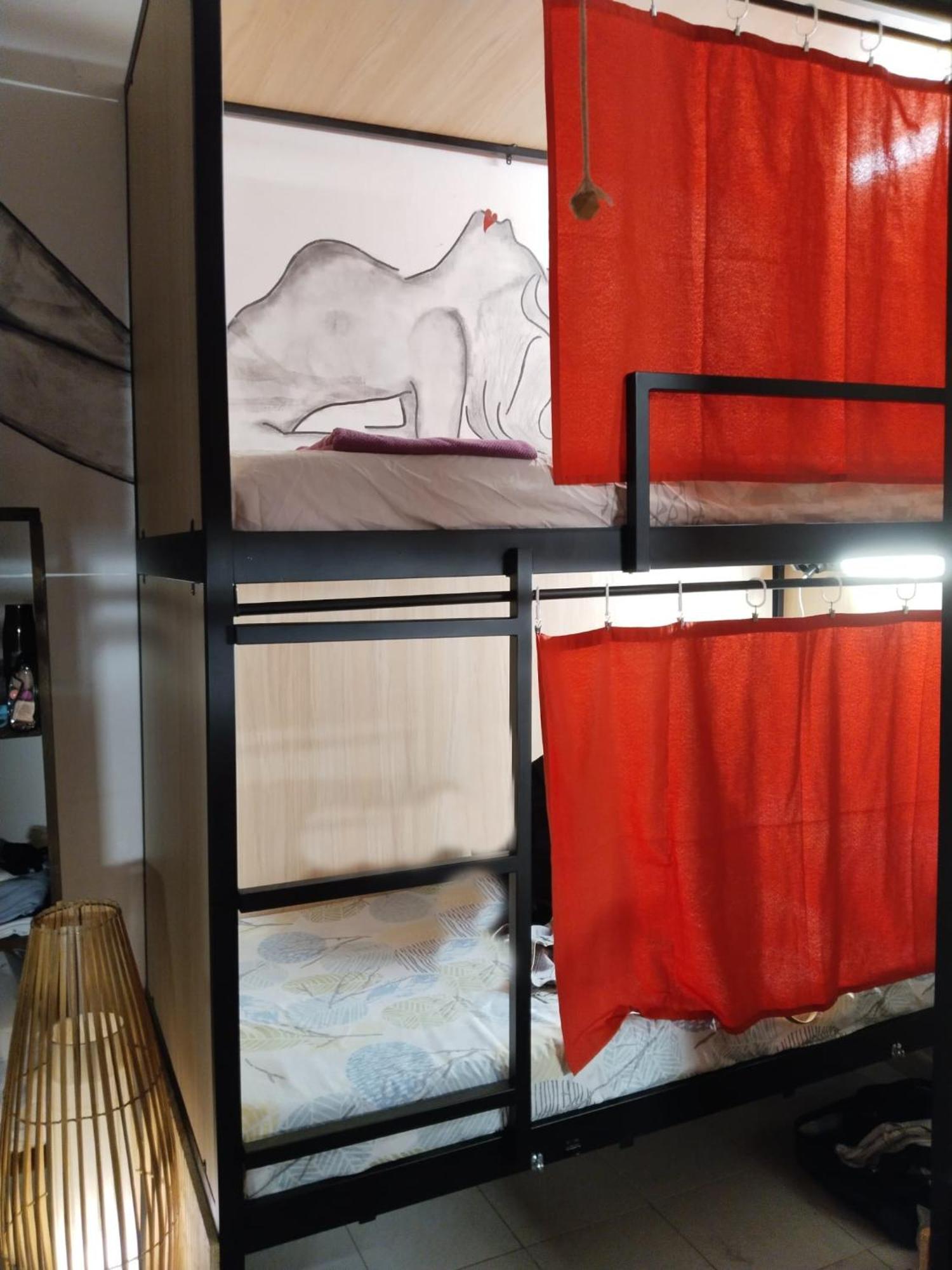 Cama en habitación compartida mixta de 4 camas