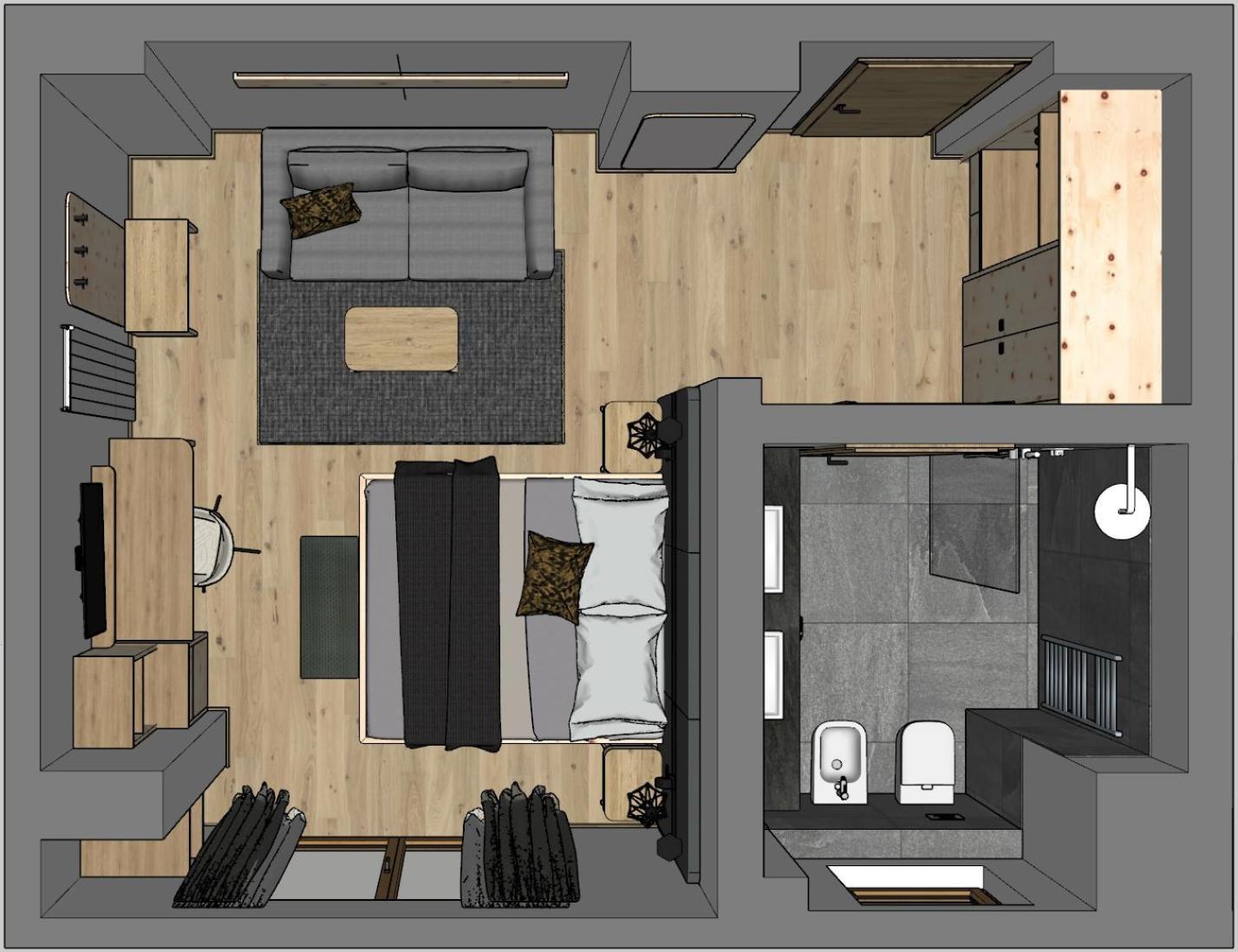 Junior Suite met Balkon