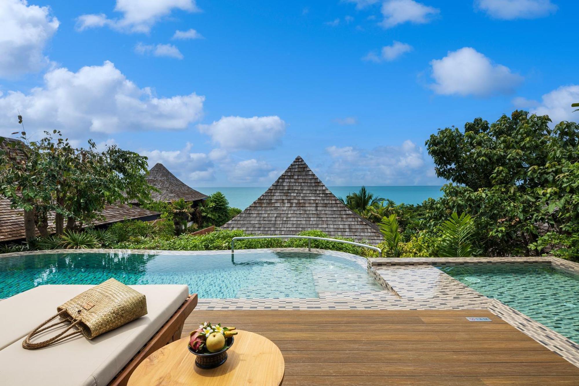 Villa avec Piscine - Vue Partielle sur Océan