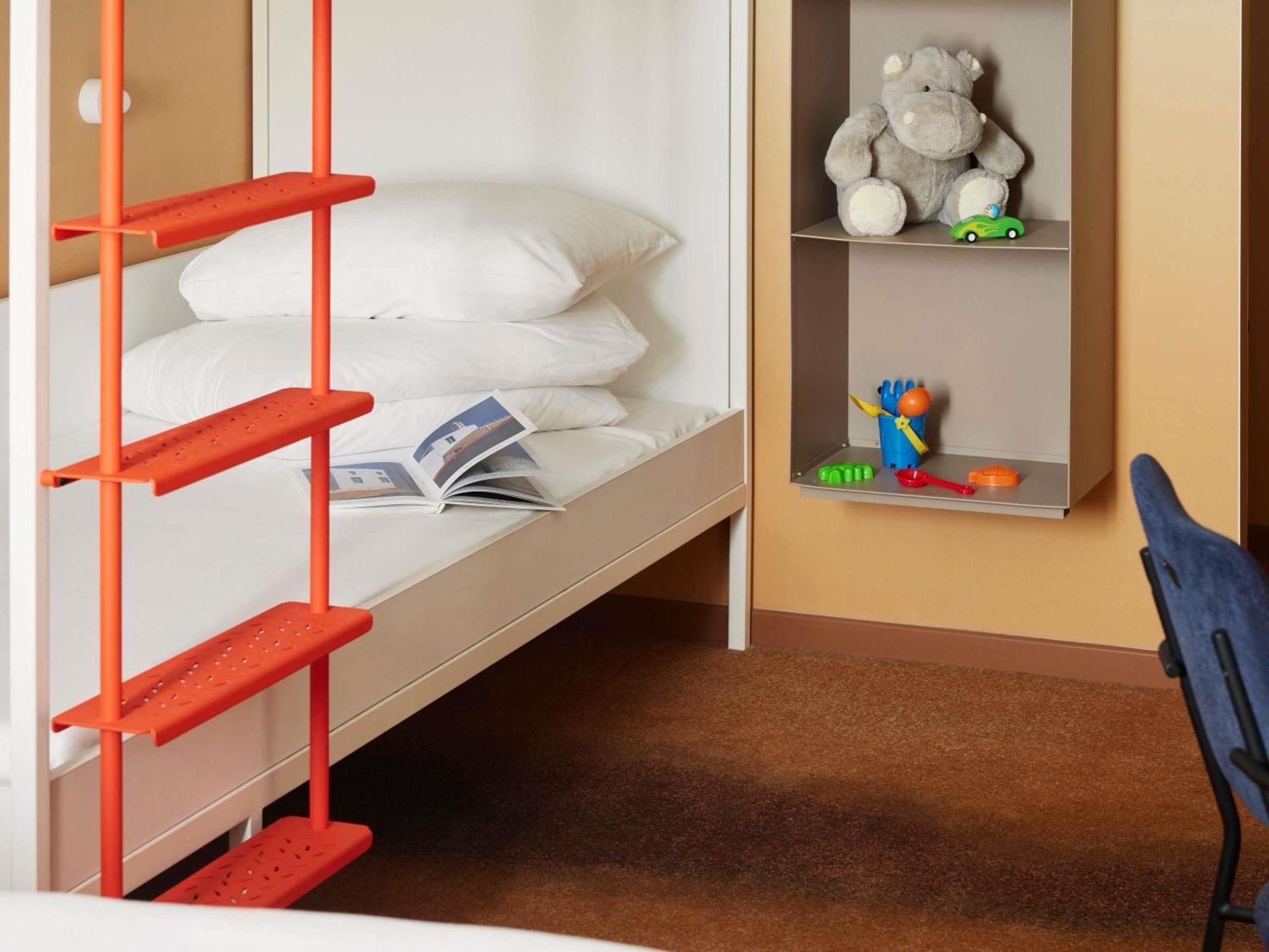 Superior Family Room with One Double Bed and Two Bunk Beds