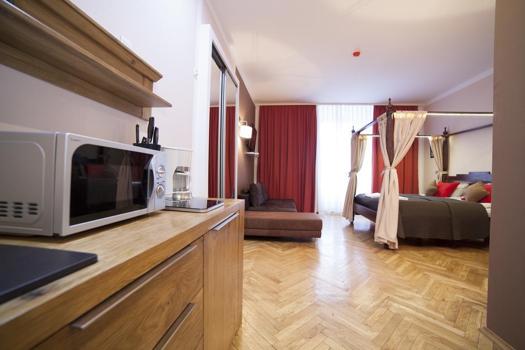 Deluxe Studio mit Blick auf den Hauptmarktplatz